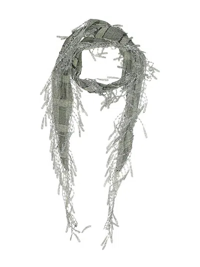 Pre-owned Unbranded Scarf In Gray