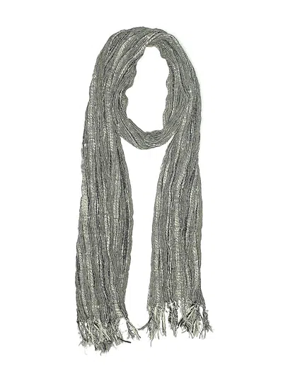 Pre-owned Unbranded Scarf In Gray