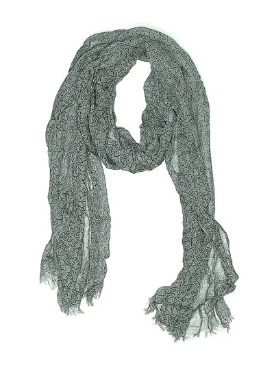 Pre-owned Unbranded Scarf In Gray