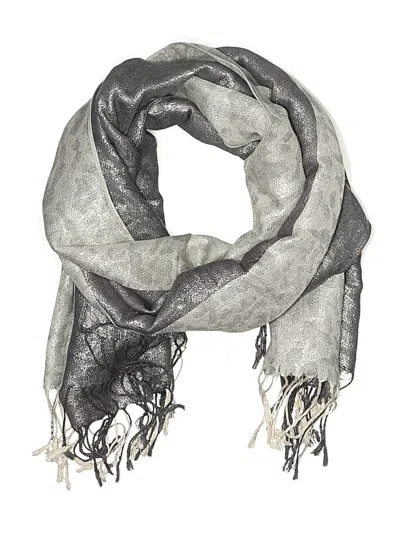 Pre-owned Unbranded Scarf In Gray