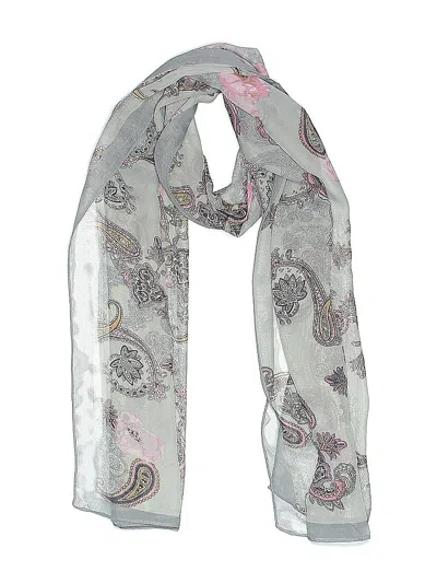 Pre-owned Unbranded Scarf In Gray