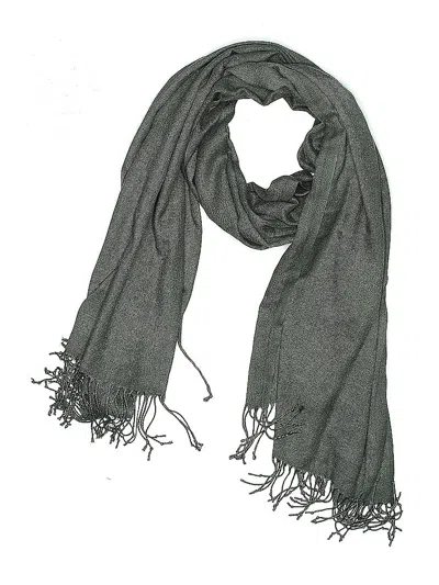 Pre-owned Unbranded Scarf In Gray