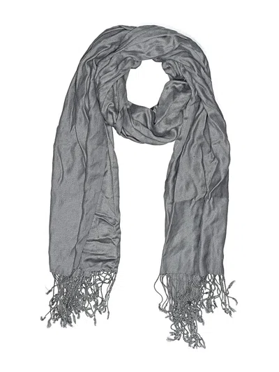 Pre-owned Unbranded Scarf In Gray