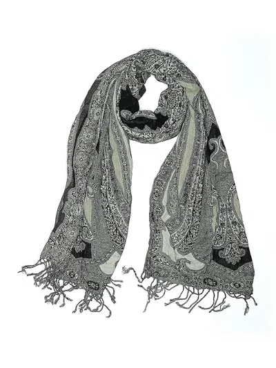 Pre-owned Unbranded Scarf In Gray