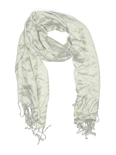 Pre-owned Unbranded Scarf In Gray