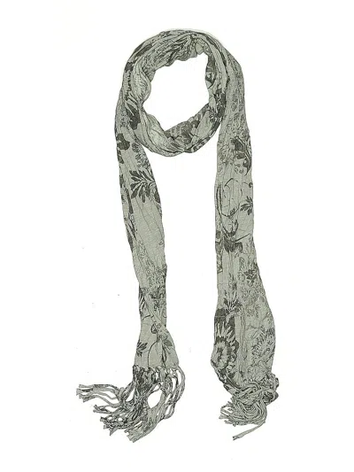 Pre-owned Unbranded Scarf In Gray