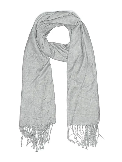 Pre-owned Unbranded Scarf In Gray