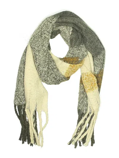 Pre-owned Unbranded Scarf In Gray