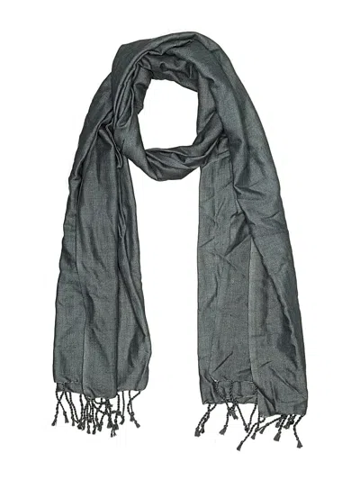 Pre-owned Unbranded Scarf In Gray
