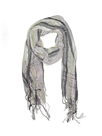 Pre-owned Unbranded Scarf In Gray