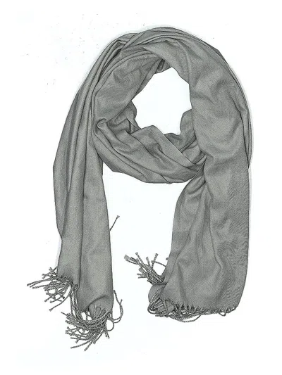 Pre-owned Unbranded Scarf In Gray