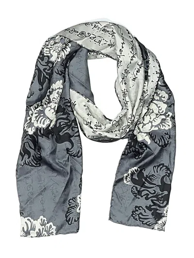 Pre-owned Unbranded Scarf In Gray