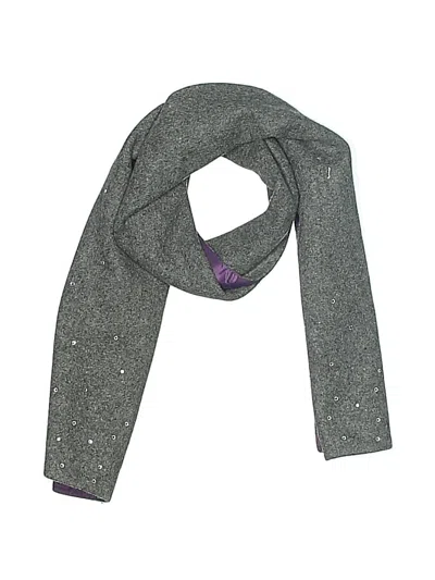 Pre-owned Unbranded Scarf In Gray