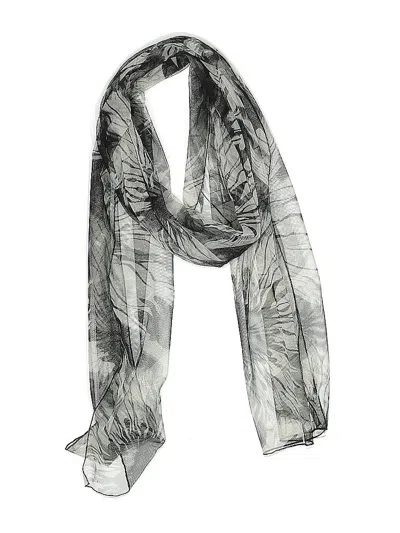 Pre-owned Unbranded Scarf In Gray