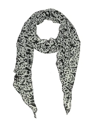 Pre-owned Unbranded Scarf In Gray