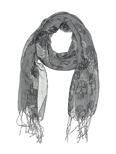 Pre-owned Unbranded Scarf In Gray