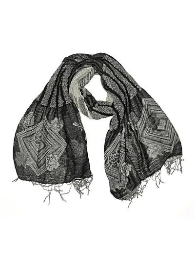 Pre-owned Unbranded Scarf In Gray