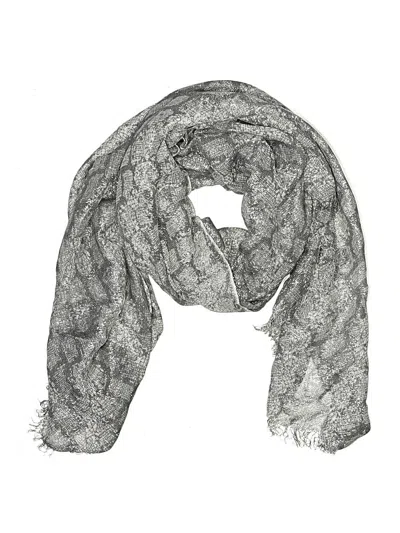 Pre-owned Unbranded Scarf In Gray
