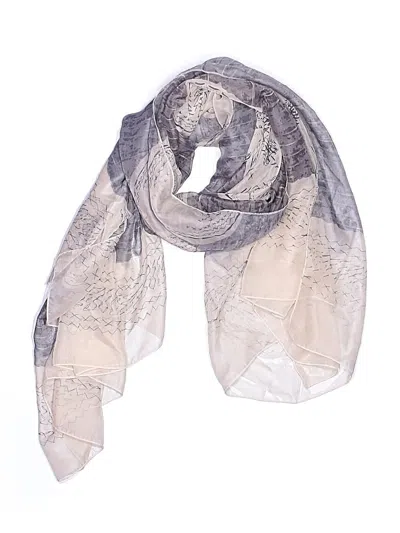 Pre-owned Unbranded Scarf In Gray