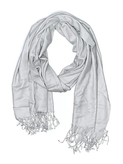 Pre-owned Unbranded Scarf In Gray