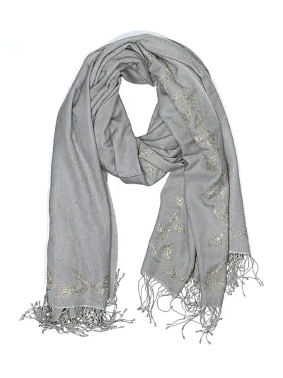 Pre-owned Unbranded Scarf In Gray