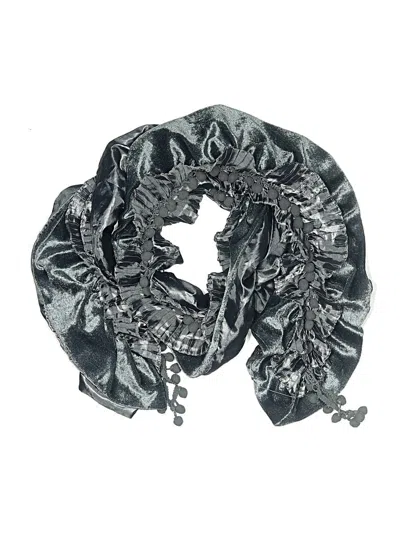 Pre-owned Unbranded Scarf In Gray