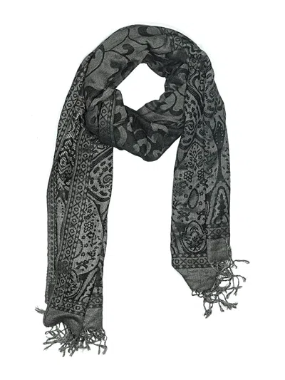 Pre-owned Unbranded Scarf In Gray
