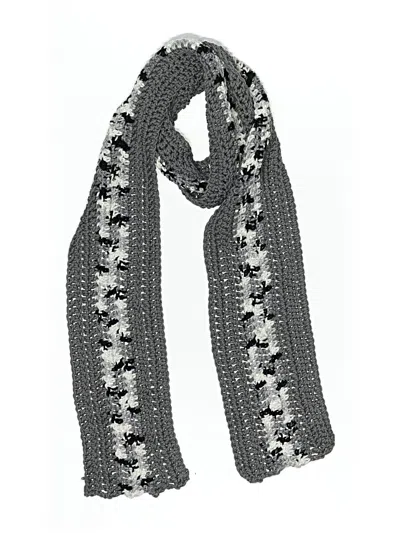 Pre-owned Unbranded Scarf In Gray