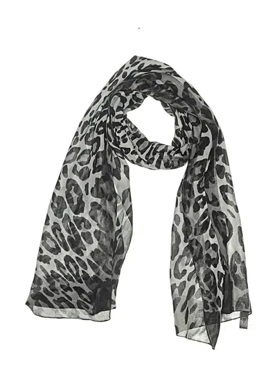 Pre-owned Unbranded Scarf In Gray