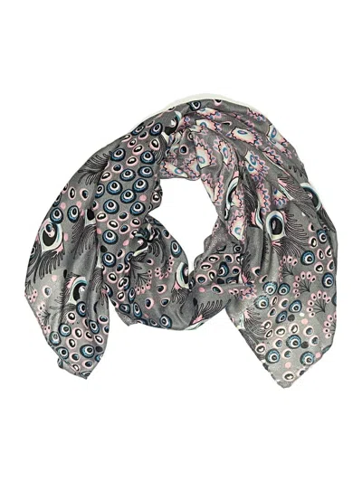 Pre-owned Unbranded Scarf In Gray