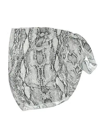 Pre-owned Unbranded Scarf In Gray