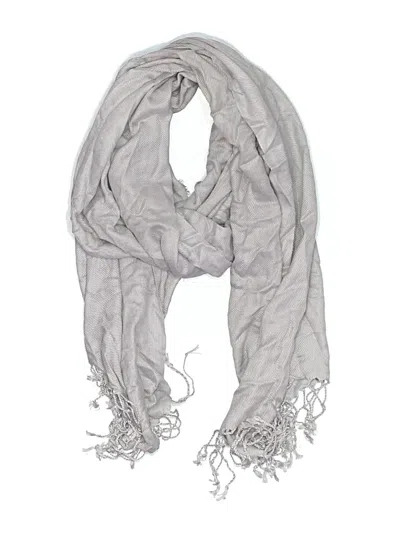 Pre-owned Unbranded Scarf In Gray