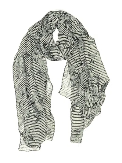 Pre-owned Unbranded Scarf In Gray