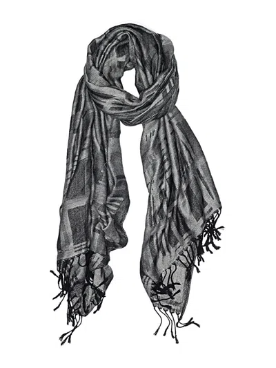 Pre-owned Unbranded Scarf In Gray