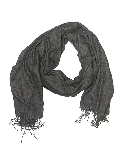 Pre-owned Unbranded Scarf In Gray