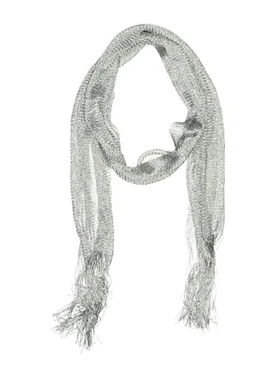 Pre-owned Unbranded Scarf In Gray