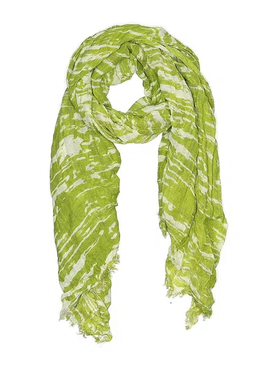 Pre-owned Unbranded Scarf In Green