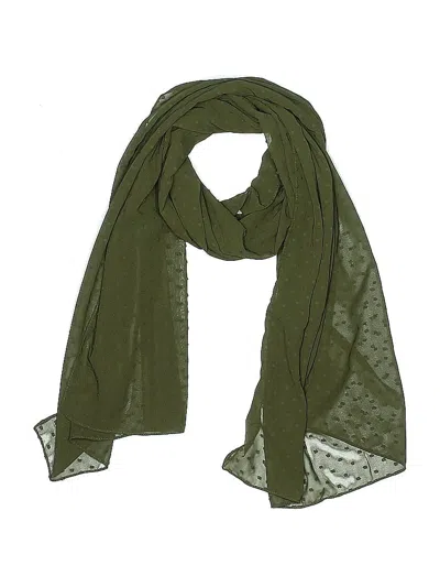 Pre-owned Unbranded Scarf In Green