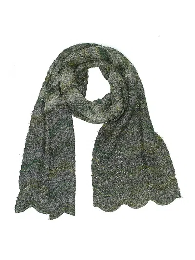 Pre-owned Unbranded Scarf In Green