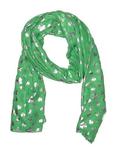 Pre-owned Unbranded Scarf In Green