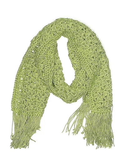 Pre-owned Unbranded Scarf In Green