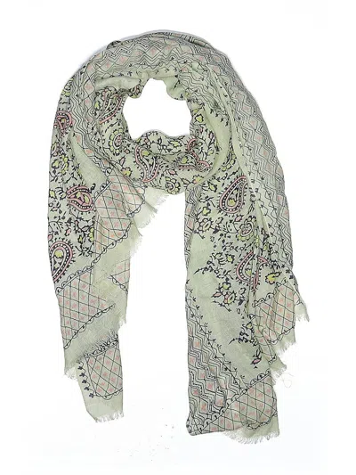 Pre-owned Unbranded Scarf In Green
