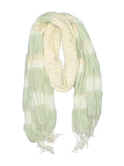 Pre-owned Unbranded Scarf In Green
