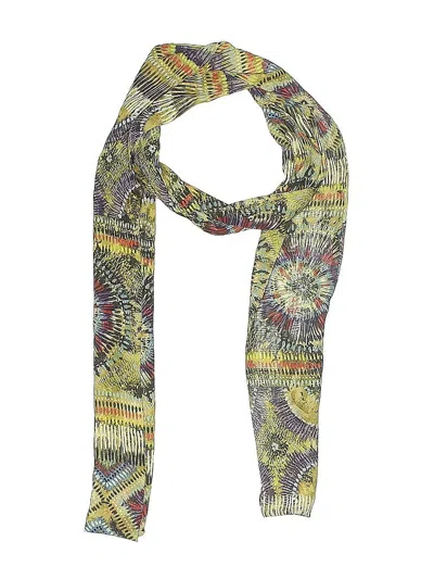 Pre-owned Unbranded Scarf In Green