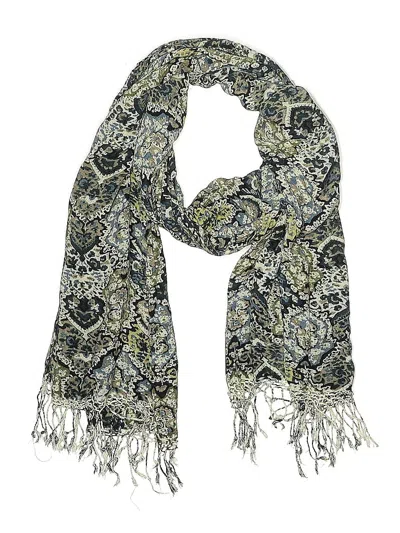 Pre-owned Unbranded Scarf In Green