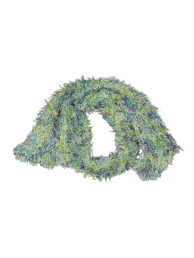 Pre-owned Unbranded Scarf In Green