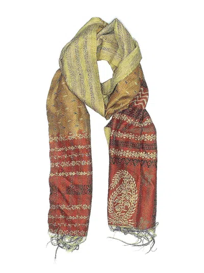 Pre-owned Unbranded Scarf In Green