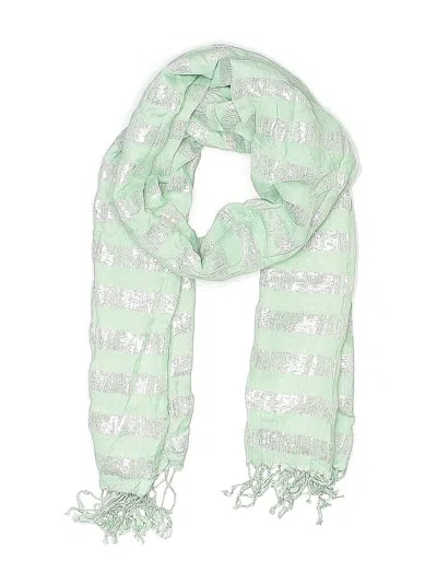 Pre-owned Unbranded Scarf In Green