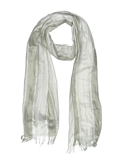 Pre-owned Unbranded Scarf In Green