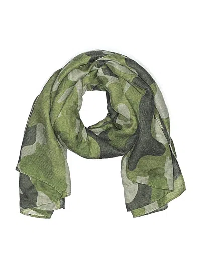 Pre-owned Unbranded Scarf In Green